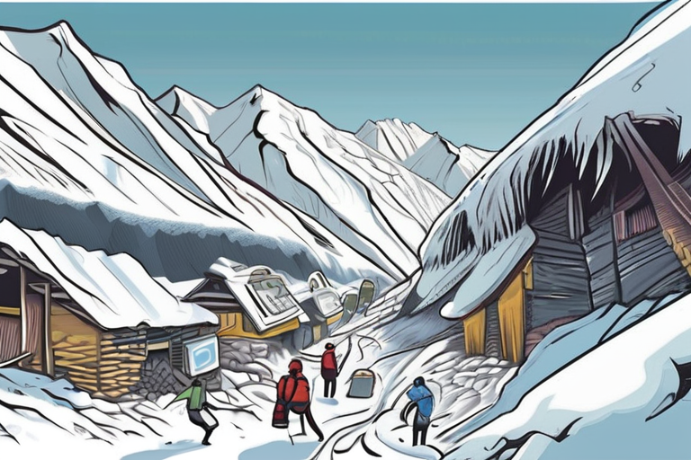 Avalanche Devastates Himalayas: 3 Dead, 4 Missing in Nepal's Yalung Ri Disaster