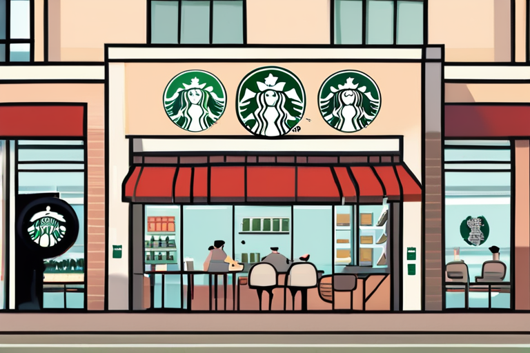 Starbucks Sells Majority Stake in China Business for $4 Billion