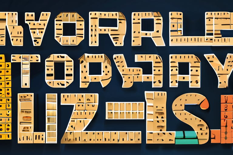 "Wordle Stumps Solvers: Can You Crack Today's Puzzle?"