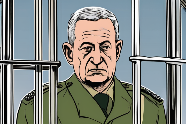 "Israel's Ex-Military Chief Lawyer Jailed Over Detainee Abuse Scandal"