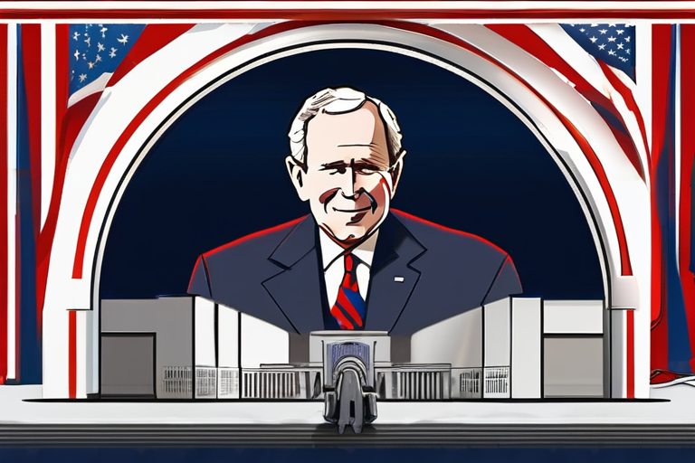 George W Bush Honors Dick Cheney as a "Patriot and Architect of the War on Terror