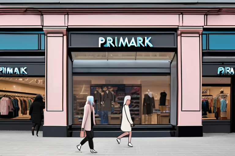 Primark Owner Sees Profits Plummet 13% Amid UK Sales Slump