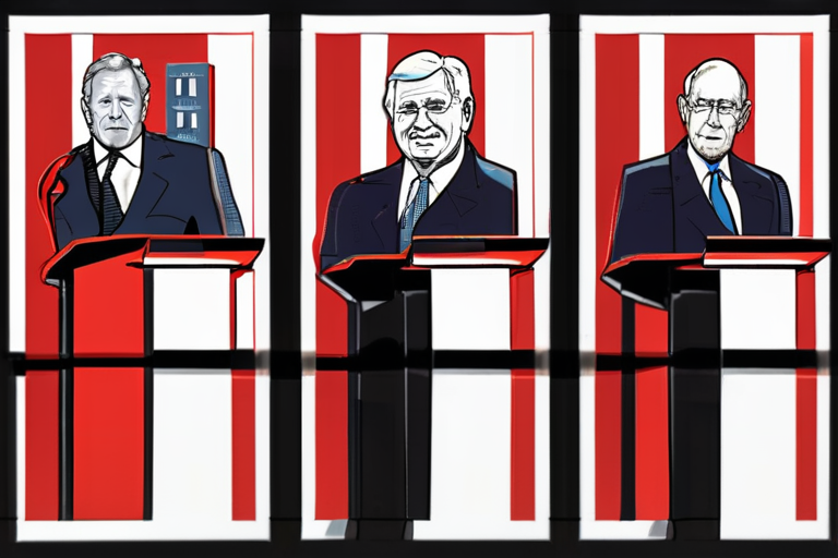 George W Bush Hails Dick Cheney as Patriot and Architect of War on Terror