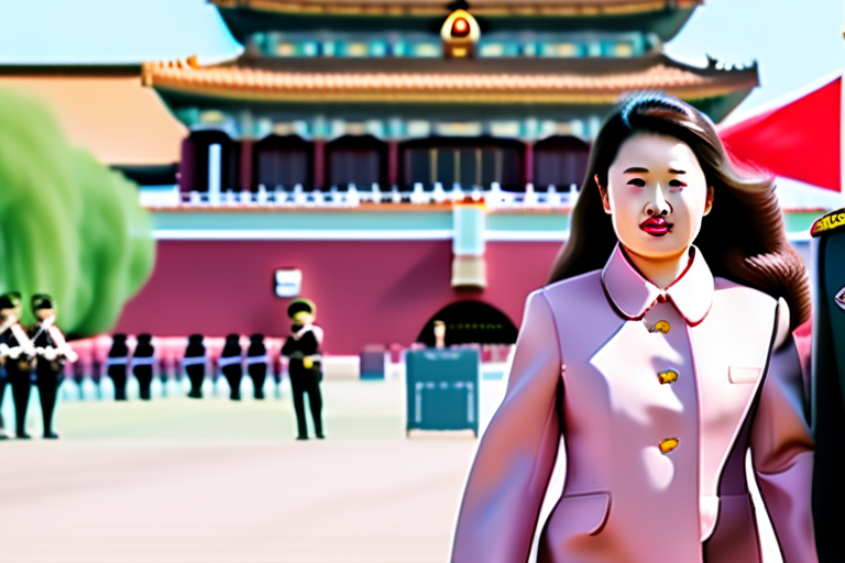 North Korea's Kim Jong Un arrives in Beijing with daughter to attend military parade