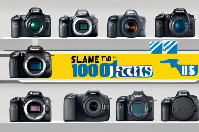 Canon Unveils Major Discounts: Up to $1,000 Off Cameras and Gear