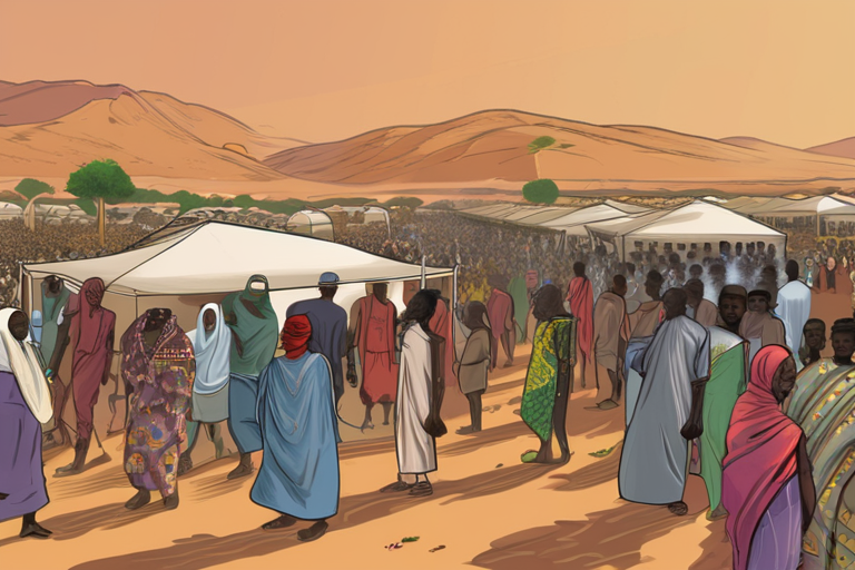 Sudanese Exodus Surges: 36,000 Flee North Kordofan Amid SAF-RSF Conflict