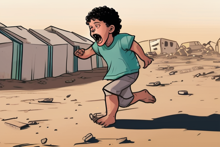 Gaza Toddler Miraculously Survives Drone Strike, Left Alone After Family's Tragic Death