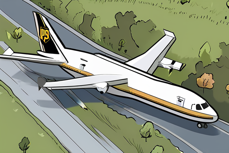"UPS Cargo Plane Crashes in Kentucky, Wiping Out Nine Lives"