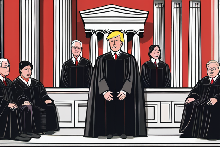 Supreme Court Justices Signal Potential Break with Trump on Tariffs