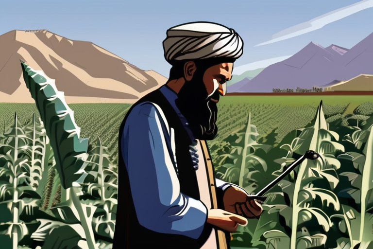 Afghanistan's Opium Crop Shrinks 20% Amid Taliban's Strict Ban