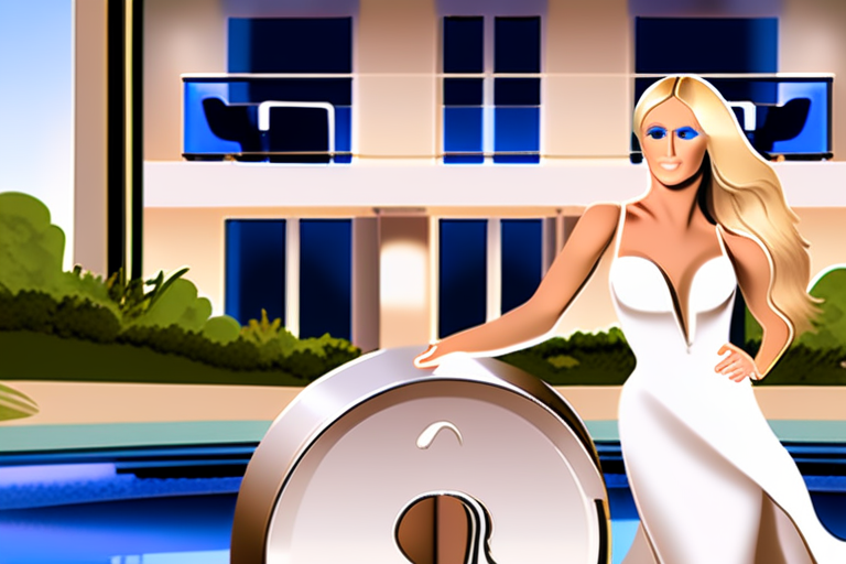 Paris Hilton took out a mortgage on the $63 million mansion she bought from Mark Walhberg. Here’s why that’s actually a smart financial decision