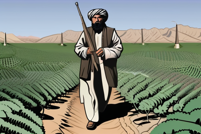 Afghanistan's Opium Crop Plummets 20% After Taliban's Historic Ban