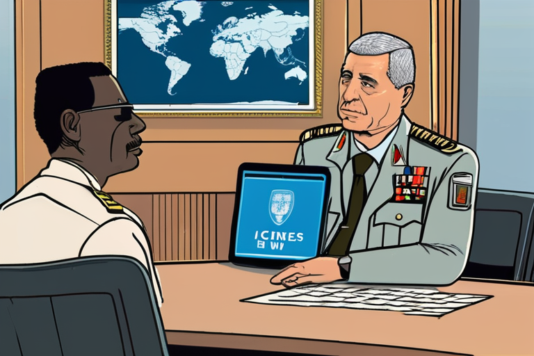 "Libyan General Hauled in by ICC Amid War Crimes Probe"