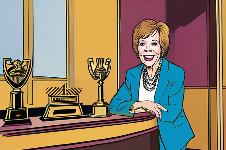 Carol Burnett Donates 140+ Industry Awards to UCLA, Endows New Scholarship