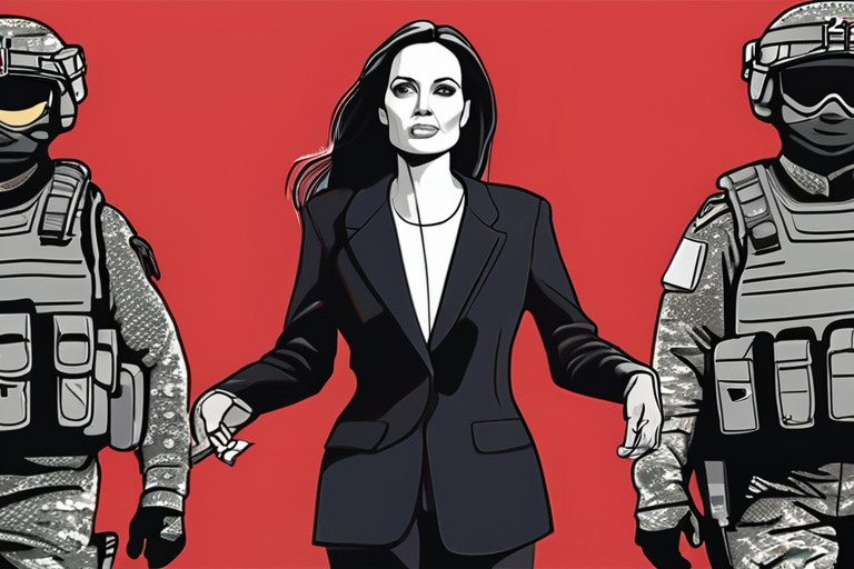 Angelina Jolie's Driver Detained in Ukraine for Military Draft