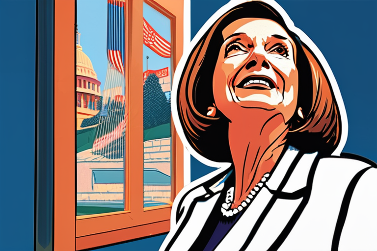 "Nancy Pelosi Shakes Up Capitol Hill with Historic Retirement"