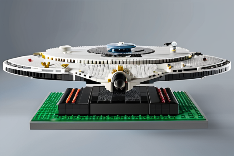 Lego Unveils 3,600-Piece U.S.S. Enterprise Replica for Star Trek Fans