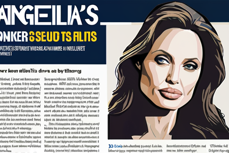 "Angelina Jolie's Driver Seized for Ukraine Military Draft"