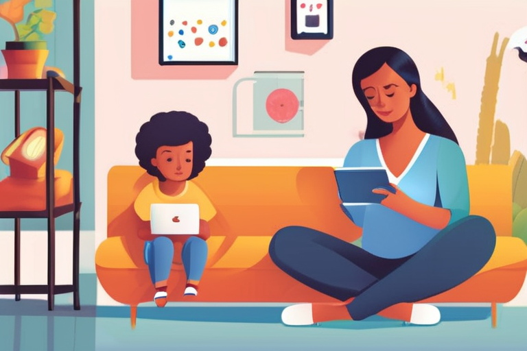 Parents' Screen Time Sets Kids' Habits: Limit Yours for a Healthier Family