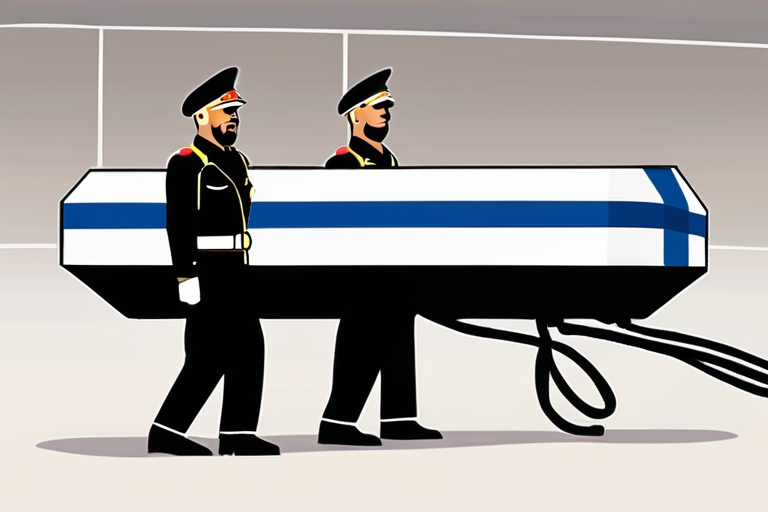 Israel Receives Coffin Containing Body of Gaza Hostage, Confirmed by Military