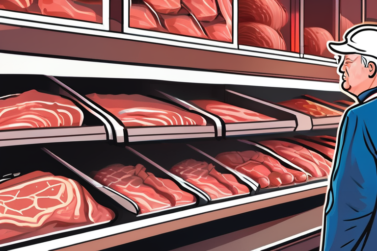 Trump Orders Justice Department Probe into Meatpacker Price Practices