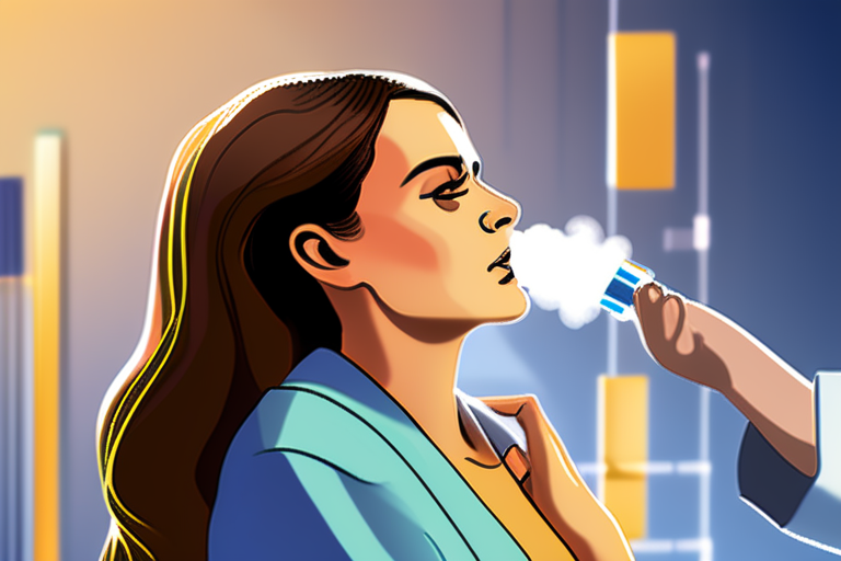 OTC nasal spray seemed to cut COVID infections by 67% in mid-sized trial