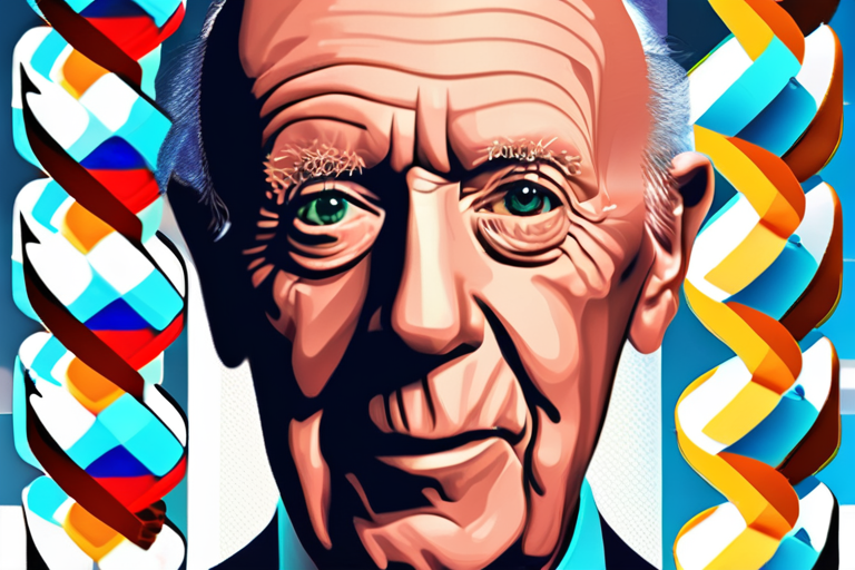 James Watson, DNA Double-Helix Pioneer, Passes Away in Peace