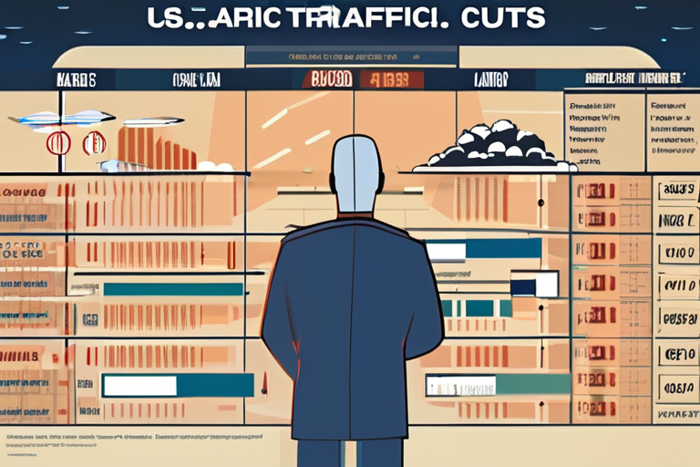 US Air Traffic Cuts Enter Second Day, 1,400 Flights Cancelled