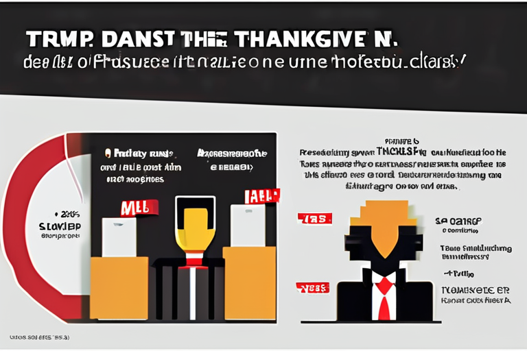 Trump's Thanksgiving Claim: 25% Cheaper, but Half the Feast