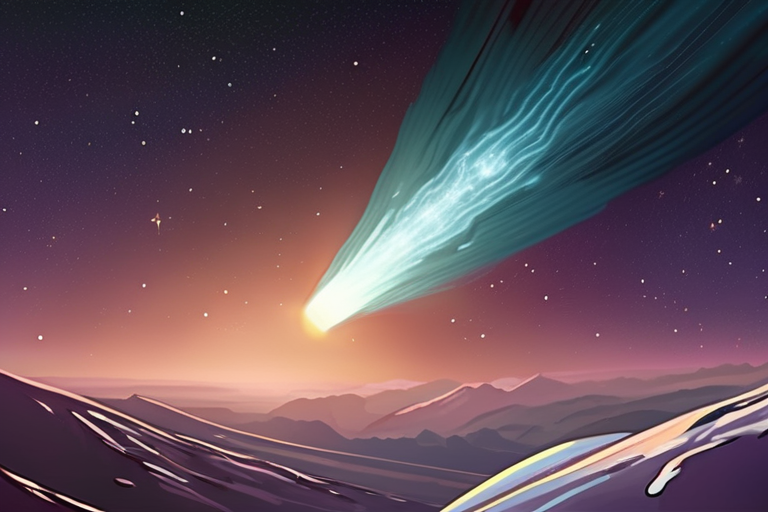 Astronomers Uncover Distant Star's Hidden Comet Swarm