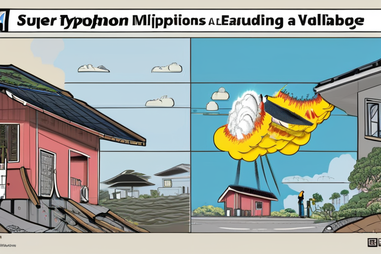 Super Typhoon Fung-wong Slams Philippines, Forcing Evacuations of Nearly a Million