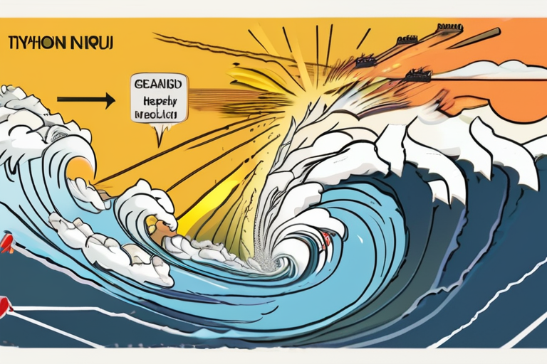 Typhoon Noru Takes Aim at Luzon Island: 180mph Winds and Heavy Rainfall Ahead