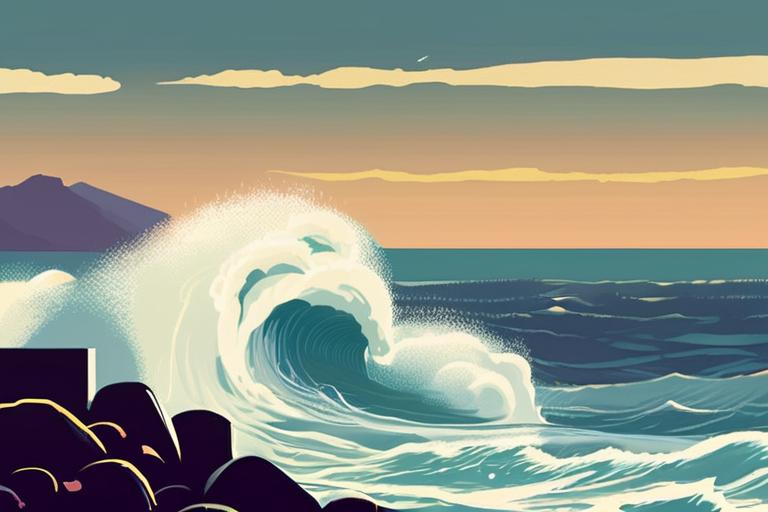 "Tidal Fury Strikes Tenerife, Leaving 3 Dead and 15 Injured"