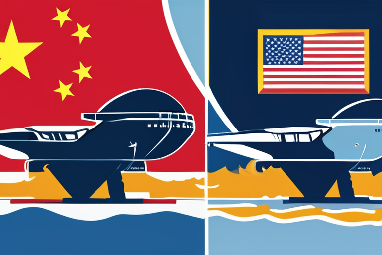 US and China Unleash Maritime Might with $5.4 Billion Aircraft Carriers