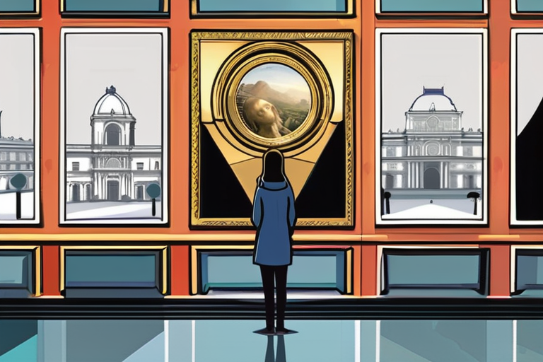 "Teen Behind Louvre Mystery Photo Unveiled"