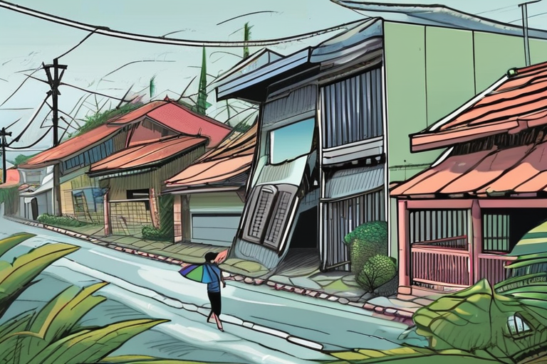 Typhoon Fung-Wong Slams Philippines, Bringing Destructive Winds and Heavy Rainfall