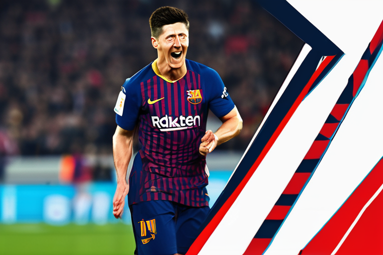 Lewandowski Fires Barcelona into Title Chase with Thrilling Hat-Trick