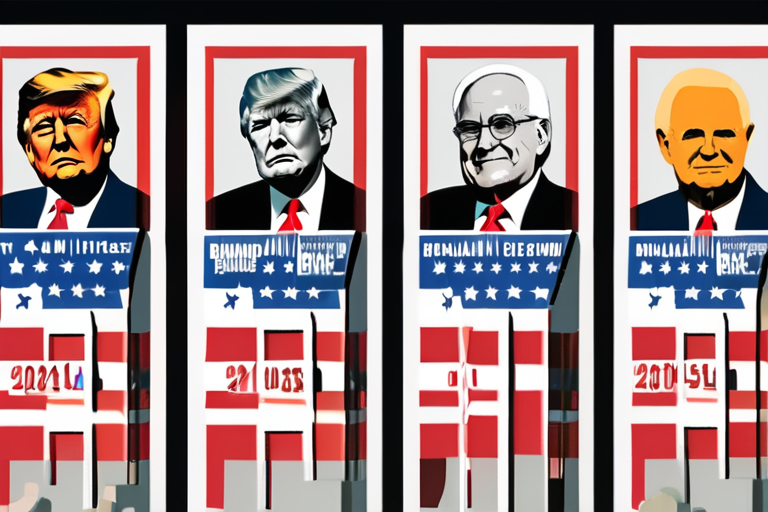 "Trump Spares Giuliani, Meadows in 2020 Election Pardon Sweep"