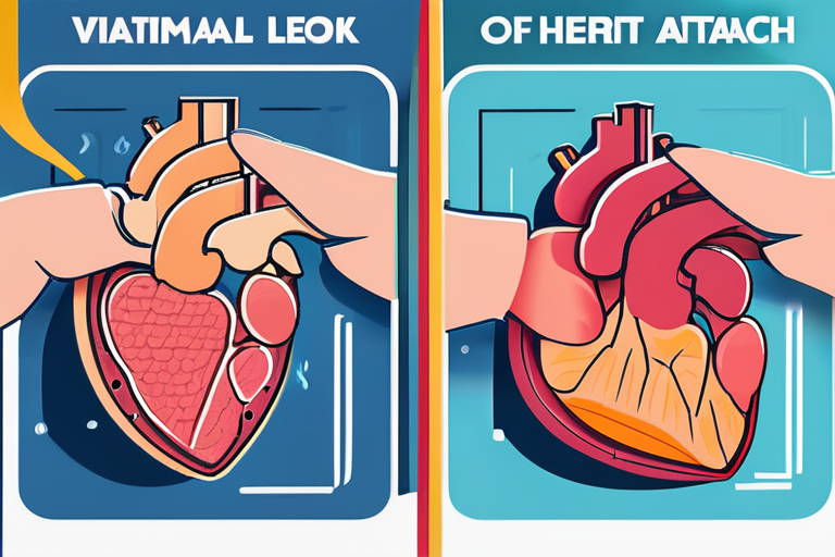Vitamin D3 Halves Risk of Second Heart Attack in Groundbreaking Study