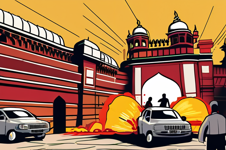 Delhi Red Fort Blast: 8 Fatalities, 20 Injured in Car Explosion