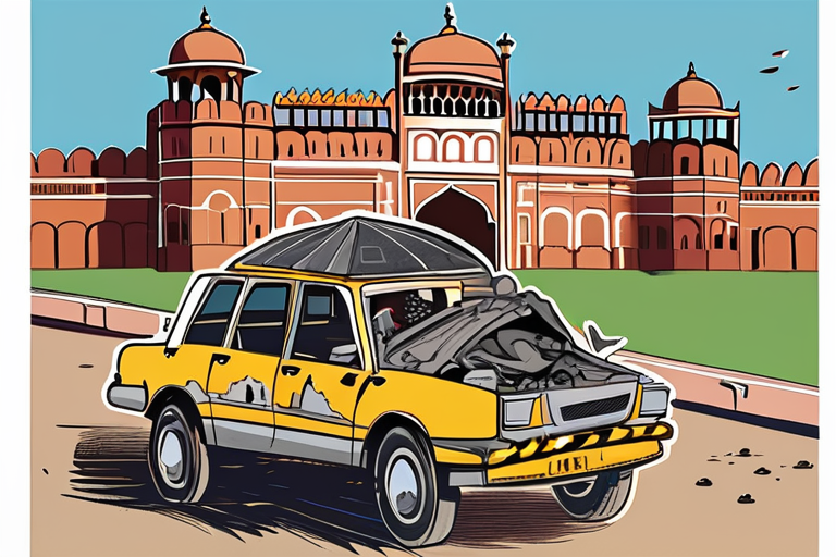 Car Explosion Near Delhi's Red Fort Claims Eight Lives