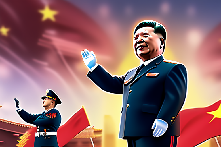 Xi Jinping Unveils China's Military Muscle and Global Aspirations in Star-Studded Parade