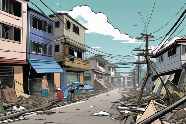 Typhoon Fung-wong Devastates Philippines, Leaving Six Dead in Its Wake