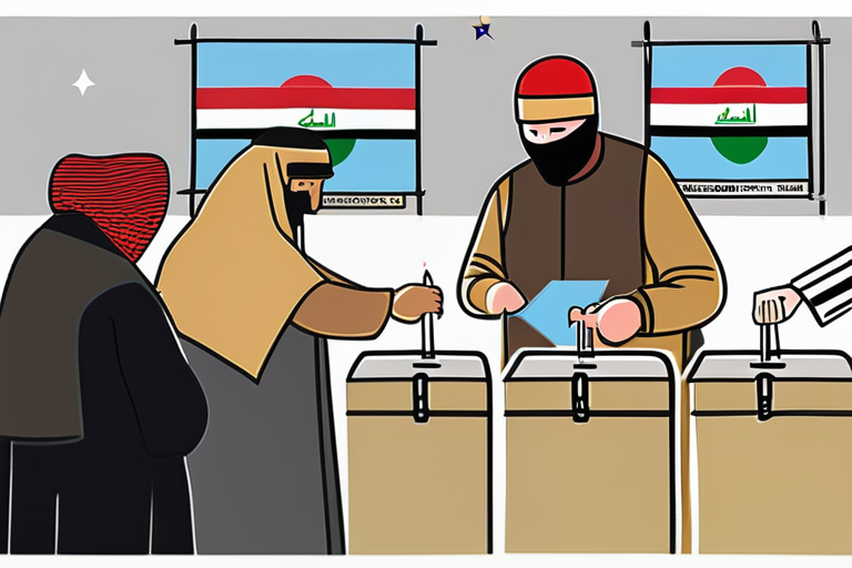 Iraqis Cast Votes Amid Widespread Apathy in Crucial Parliamentary Elections
