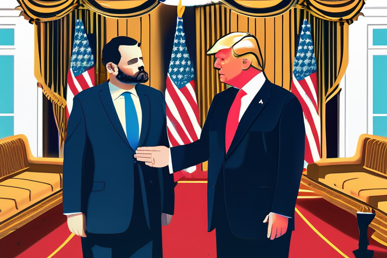 Trump Hosts Historic White House Talks with Syrian President al-Sharaa