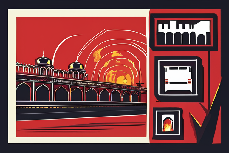 "Explosion Rocks Red Fort, 8 Lives Lost in India's Capital"