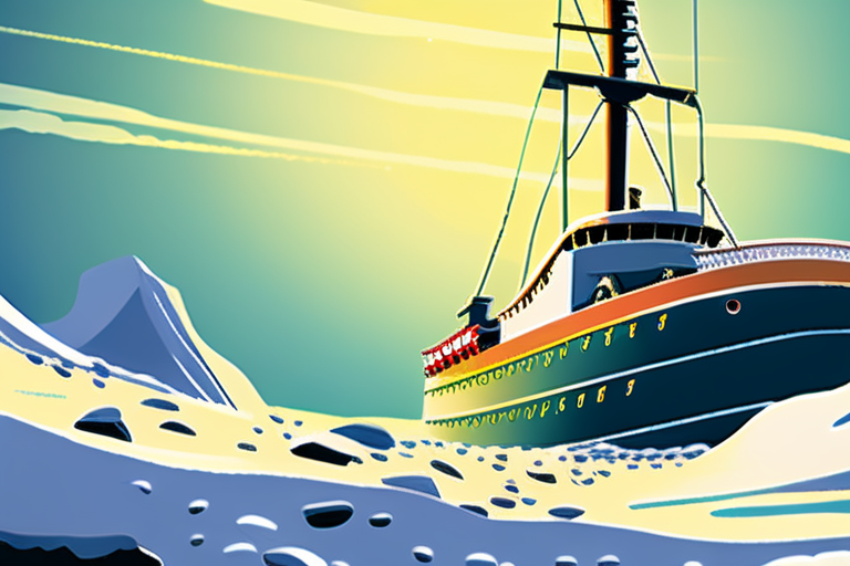 Terra Nova: Captain Scott’s polar ship filmed on the sea floor