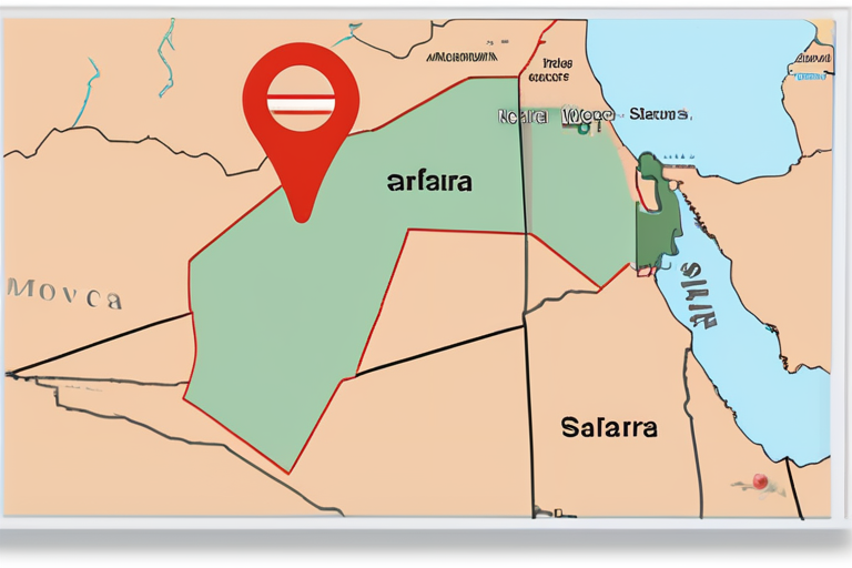 "Google Maps Erases Western Sahara Border for Moroccan Users"