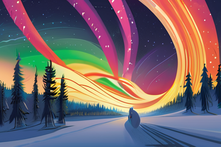 Solar Wind Blasts Fuel Northern Lights Spectacle