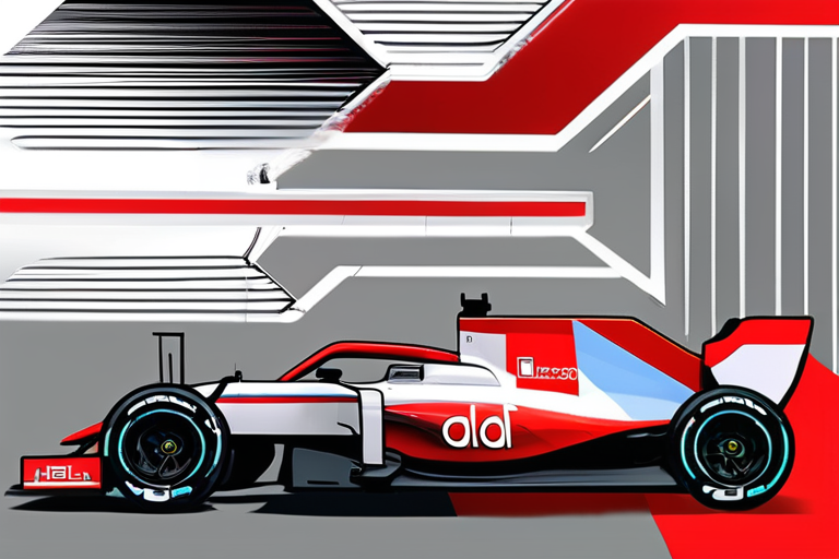Audi Unveils Radical Minimalist Formula 1 Livery for New Era